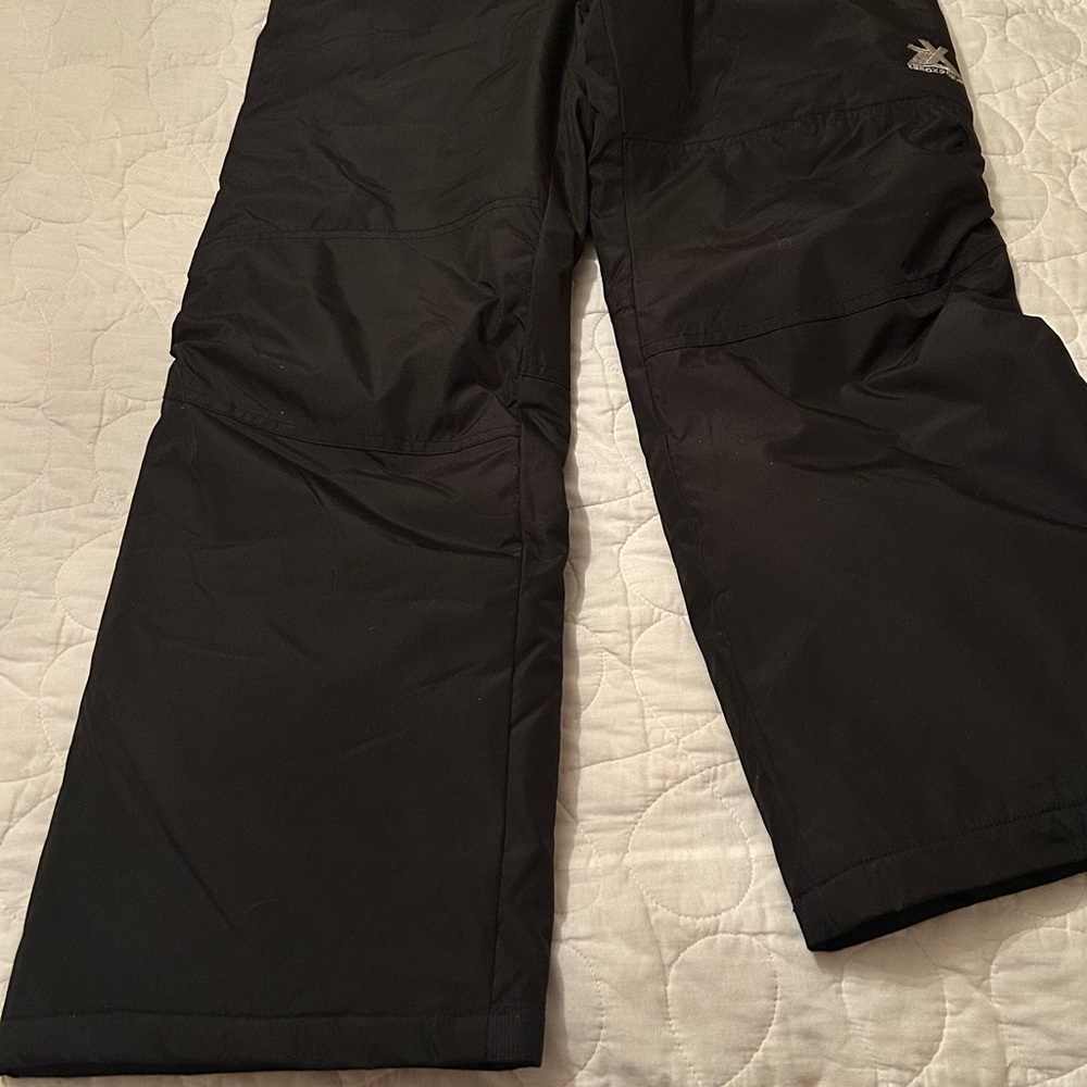 ZeroXposur Kids Black Ski/Snow Insulated Pants Size 14/16 NWT